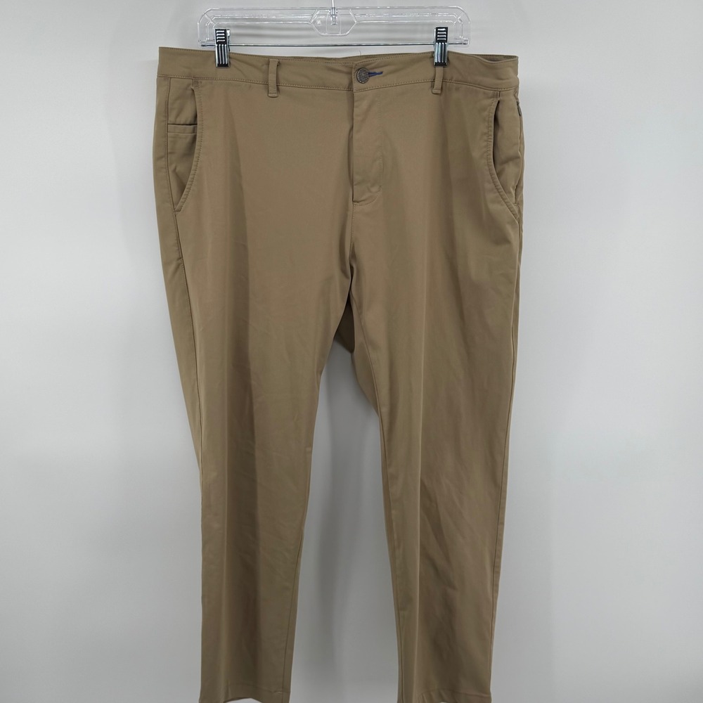 TWILLORY‎ Performance Fabric Tailored Fit Khaki Mens Dress Pants 38x30